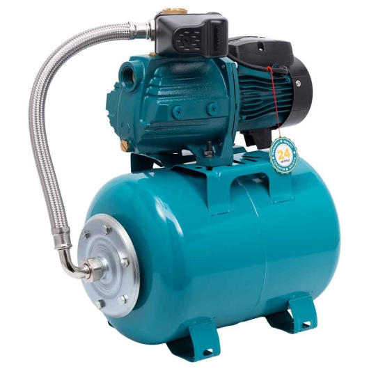 Станція 0.45кВт Hmax 41м Qmax 45л/мин (самовсмоктуючий насос) 24л AquaticaLEO AJm45A3/UA (775382/24) купить в САНН Одесса
