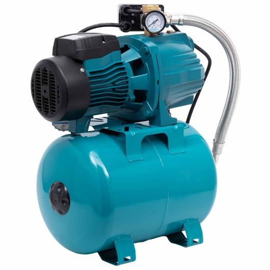Станція 0.75кВт Hmax 40м Qmax 85л/мин (самовсмоктуючий насос) 24л AquaticaLEO AJm75A3/UA (775384/24) купить в САНН Одесса, изображение 5