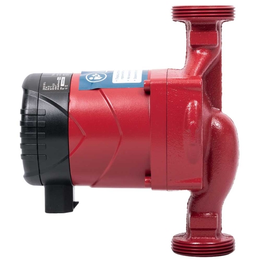 Насос циркуляционный енергозберігаючий 10-45Вт Hmax 6м Qmax 52л/мин Ø1½″ 180мм + гайки Ø1″ WETRON (774353) купить в САНН Одесса, изображение 2