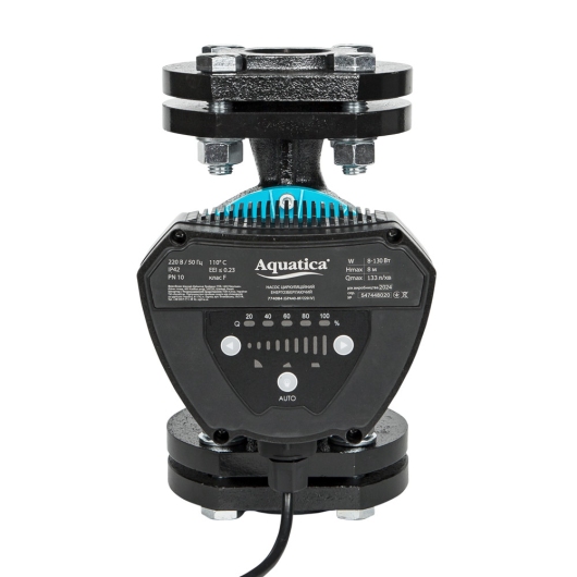 Насос циркуляционный енергозберігаючий фланц 8-130Вт Hmax 8м Qmax 133л/мин DN40 220мм + відповідний фланець AQUATICA GPA40-8F/220 IV (774084) купить в САНН Одесса, изображение 5