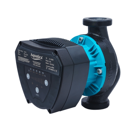 Насос циркуляционный енергозберігаючий 8-130Вт Hmax 8м Qmax 133л/мин Ø2" 180мм + гайки Ø1¼" AQUATICA GPA32-8/180 IV (774077) купить в САНН Одесса