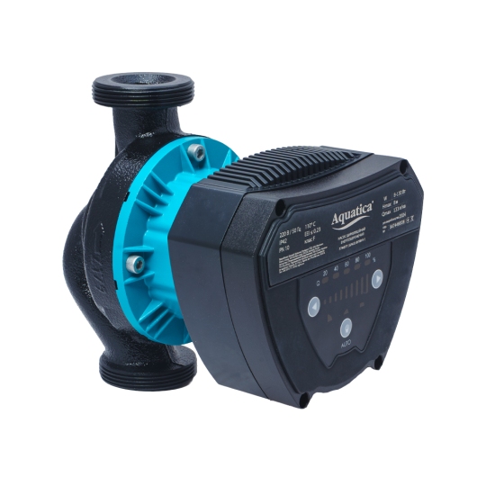 Насос циркуляционный енергозберігаючий 8-130Вт Hmax 8м Qmax 133л/мин Ø2" 180мм + гайки Ø1¼" AQUATICA GPA32-8/180 IV (774077) купить в САНН Одесса, изображение 2