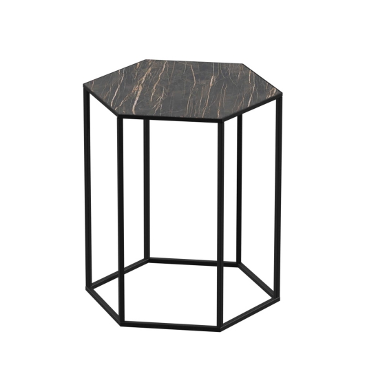 Стіл журнальний Тур 40x35x45 NAMIBIA BLACK (9mm)