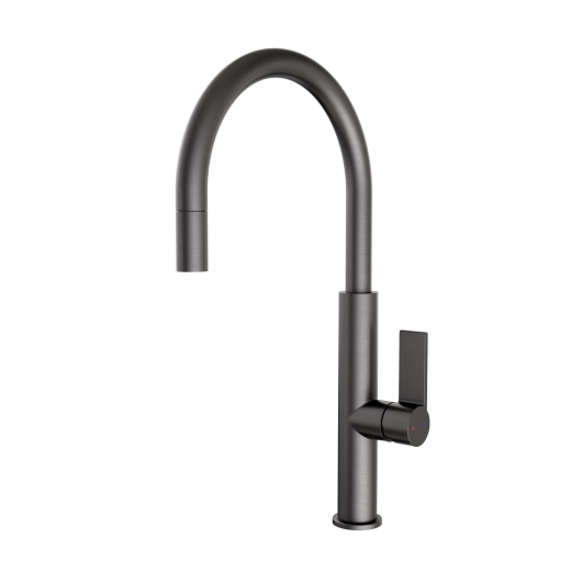 Смеситель для кухни LUNA 13003 gun metal