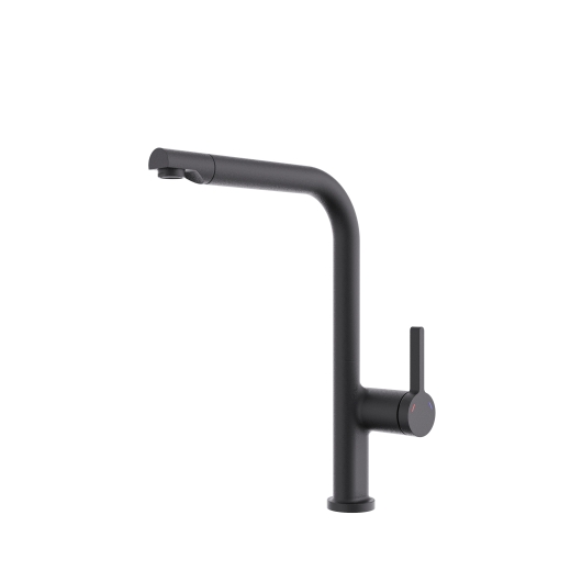 Смеситель для кухни RIMINI 03 black matte