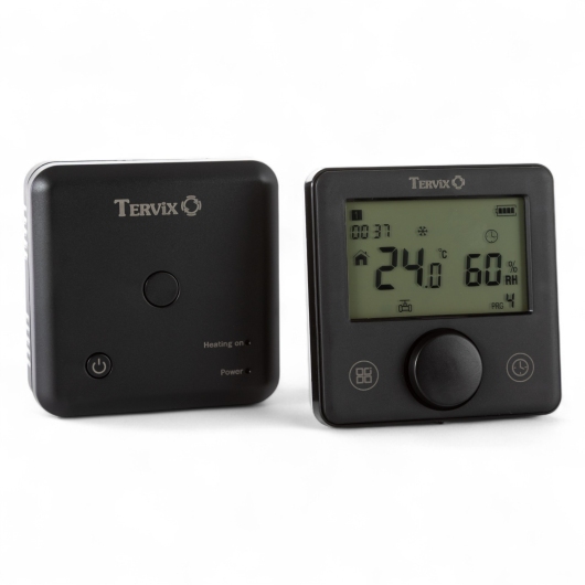 118330 Беспроводной кімнатний термостат WiFi Tervix Pro Line для газового/електричного котла, чорний купить в САНН Одесса, изображение 5