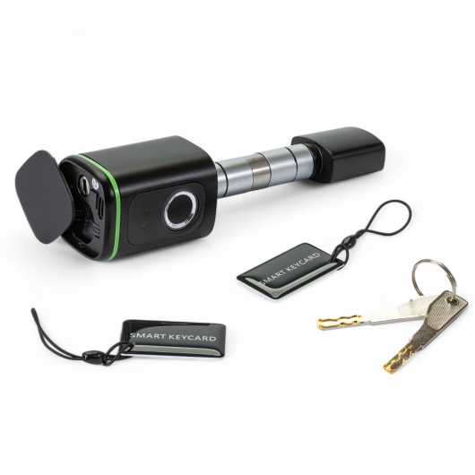 456862 Умный замок Bluetooth на сердечник для дверей Tervix Pro Line Smart door Lock BT купить в САНН Одесса, изображение 3