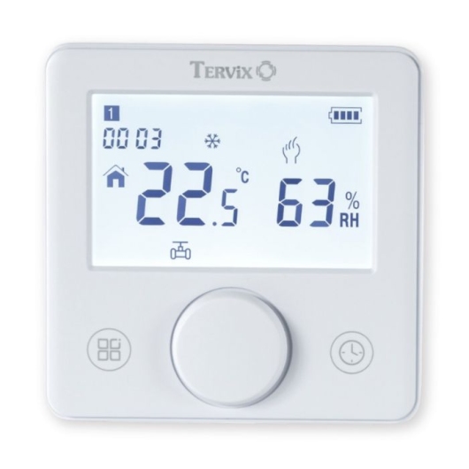 119710 Беспроводной кімнатний термостат TZR Tervix Pro Line ZigBee+RF купить в САНН Одесса, изображение 2