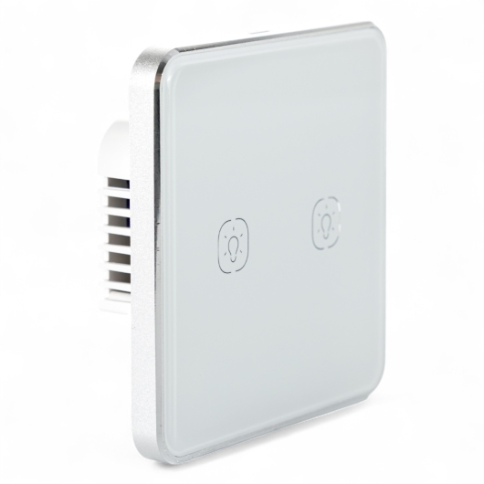 433131 Умный сенсорний выключатель Tervix Pro Line ZigBee Touch Switch (2 клавиши), без нуля купить в САНН Одесса