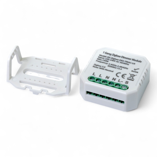 435121 Умный выключатель - регулятор Tervix Pro Line ZigBee Dimmer (1 клавиша) купить в САНН Одесса, изображение 3