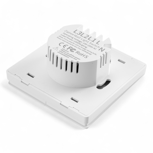 438111 Умный клавішний выключатель Tervix Pro Line ZigBee Push Switch (3 клавиши), без нуля купить в САНН Одесса, изображение 2