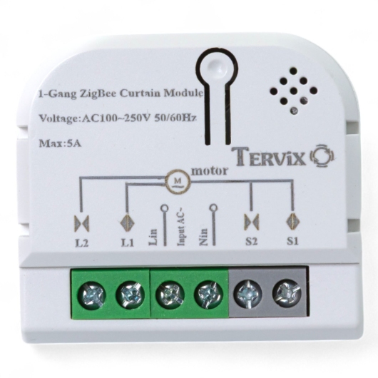 437121 Умный модуль для управл. ролетами/карнизами Tervix ZigBee Roller Blind/Curtain Controller купить в САНН Одесса