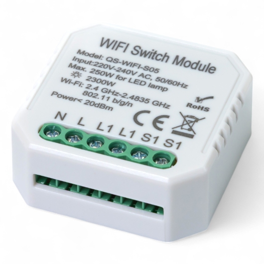 432421 Умный выключатель Tervix Pro Line WiFi Switch (1 клавиша / розетка) купить в САНН Одесса, изображение 2