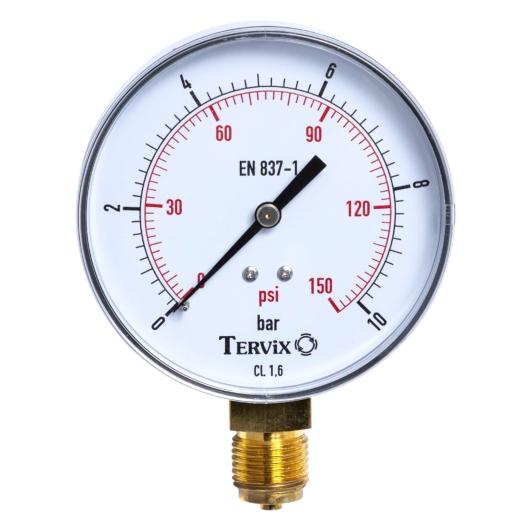 355414 манометр Tervix Pro Line 100 0-16 бар 1/2" рад. купить в САНН Одесса