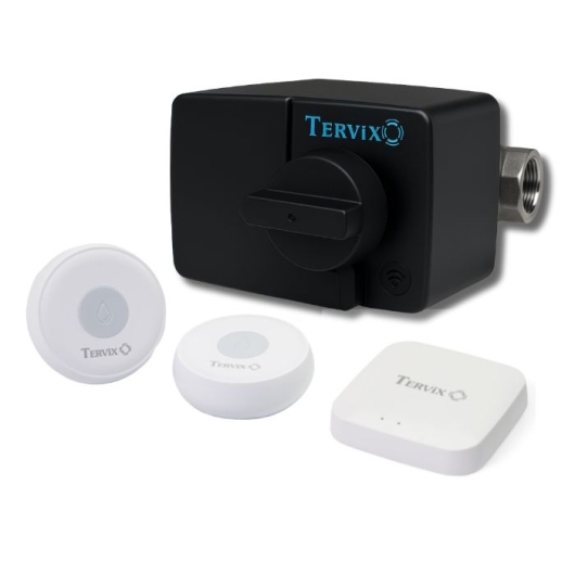 491930 Система захисту від затоплення ZigBee ZEVS Tervix Water Stop 1/2'' (з ZigBee датчиками) купить в САНН Одесса