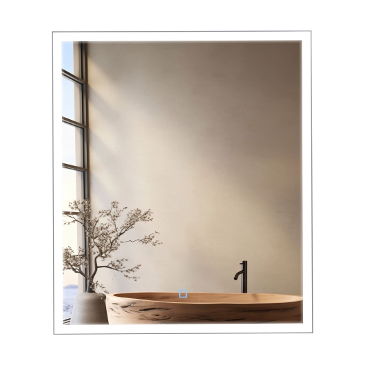 Зеркало Люче black 60x70, сенсор, подсветка купить в САНН Одесса, изображение 4