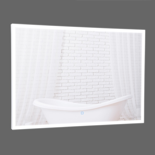 Зеркало Люче white 100x70, сенсор, подсветка купить в САНН Одесса, изображение 3