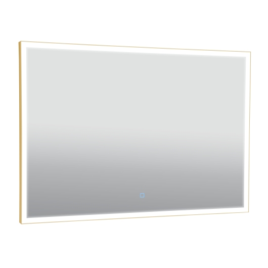 Зеркало Люче gold 100x70, сенсор, подсветка купить в САНН Одесса, изображение 2