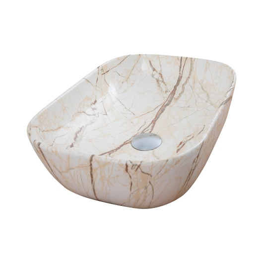 Умывальник Calypso Marble Beige Gloss 46 см купить в САНН Одесса, изображение 5