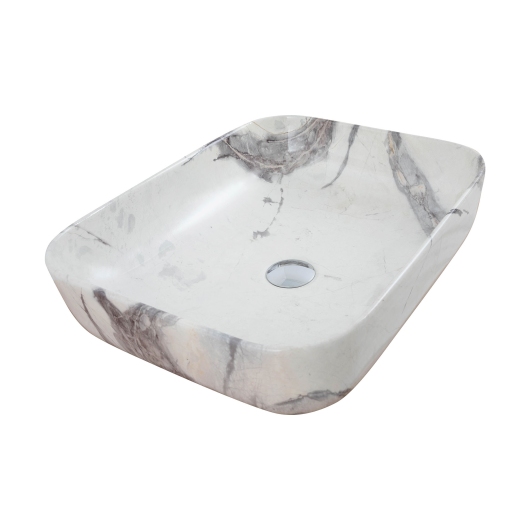Умывальник Calypso Marble Dark Gloss 50 см купить в САНН Одесса, изображение 4
