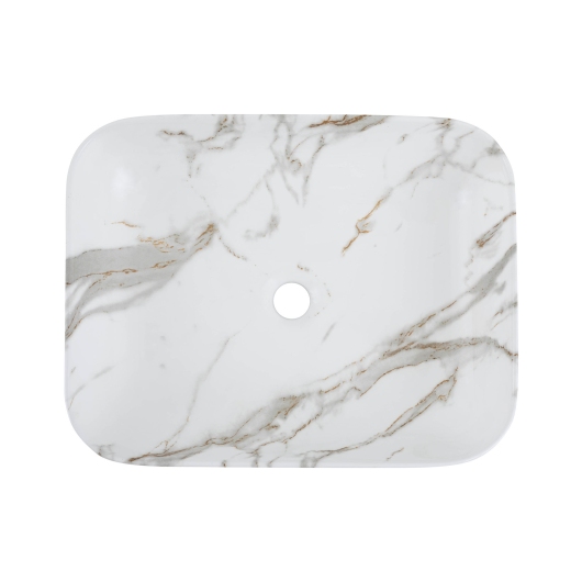 Умывальник Calypso Marble Gloss 50 см купить в САНН Одесса, изображение 2