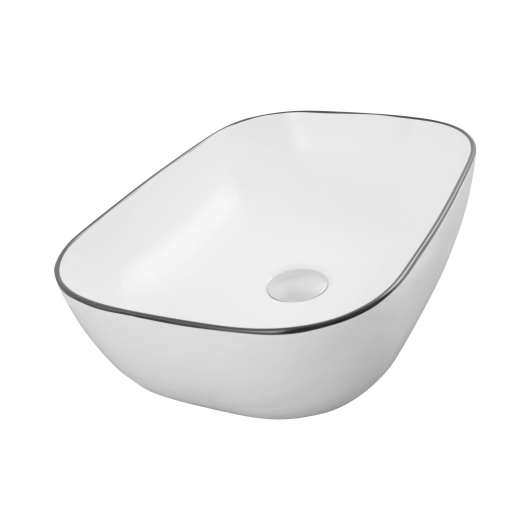 Умывальник Delos Line Curve 46 см купить в САНН Одесса, изображение 4