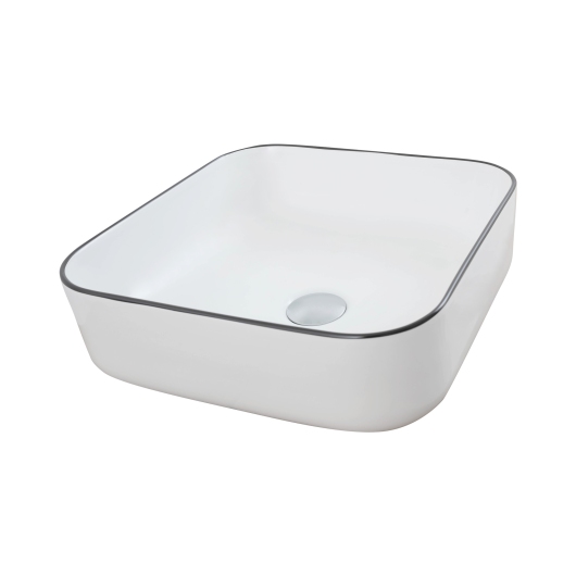 Умывальник Delos Line Square 40 см купить в САНН Одесса, изображение 3