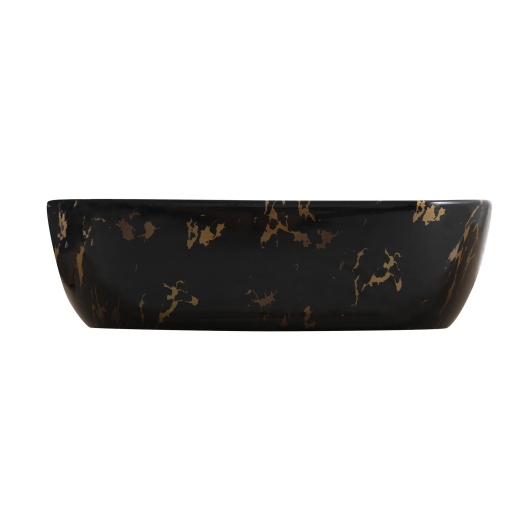 Умывальник Venus Dark Gold Curve Marble 46 см купить в САНН Одесса, изображение 5