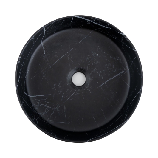 Умывальник Venus Dark Round Marble 35 см купить в САНН Одесса, изображение 3