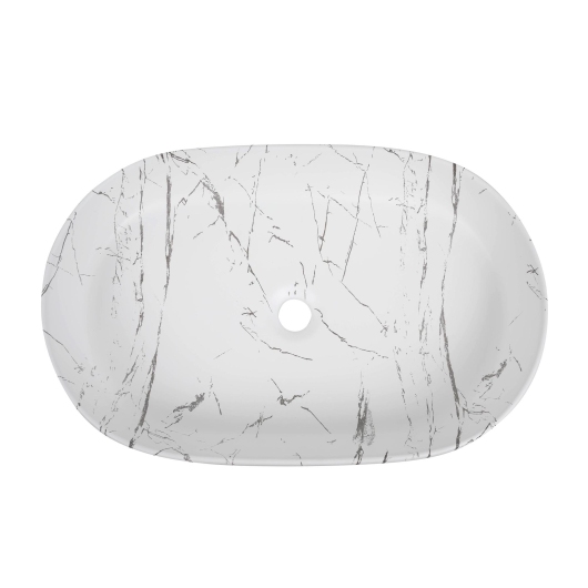 Умывальник Venus Light Oval Marble 60 см купить в САНН Одесса, изображение 3