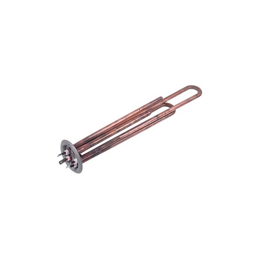 ТЭН фланцевий для бойлера 34013100000 Kawai 2000W (мідний) L=310mm фланец 64mm (під анод M4) купить в САНН Одесса