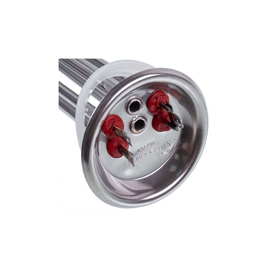 ТЭН для бойлера FERROLI 1500+1000W (нержавійка) L=300mm, фланец 92mm (під анод M6) купить в САНН Одесса, изображение 4