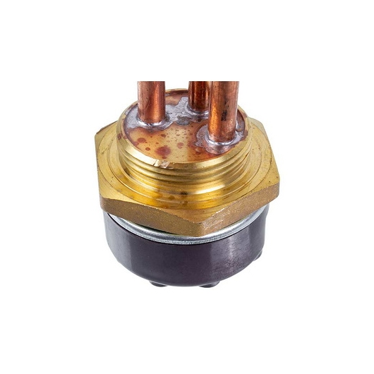 ТЭН для бойлера з термостатом 3000W (мідний) L=265mm фланец 55mm 1 трубка під датчик купить в САНН Одесса, изображение 5
