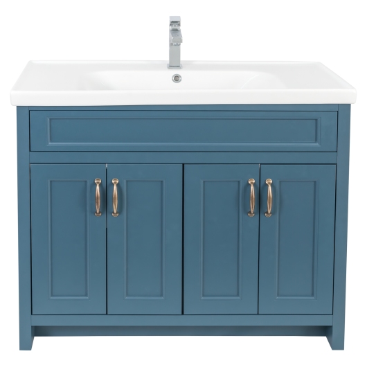 Тумба WATERFORD (STIFFKEY-BLUE-MATT) з умывальником 100 см підлогова купить в САНН Одесса, изображение 3