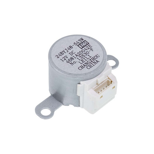 Мотор кроковий тяги шторок для кондиционера LG 4681A20042E 24BYJ48-543W 12V шток 5x9mm купить в САНН Одесса, изображение 2