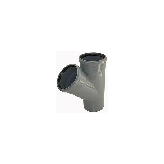 Ostendorf HT SAFE тройник 110 мм полипропиленовый з'єднувальний 45° для внутренней канализации гарантия 25 лет Германия купить в САНН Одесса, изображение 2