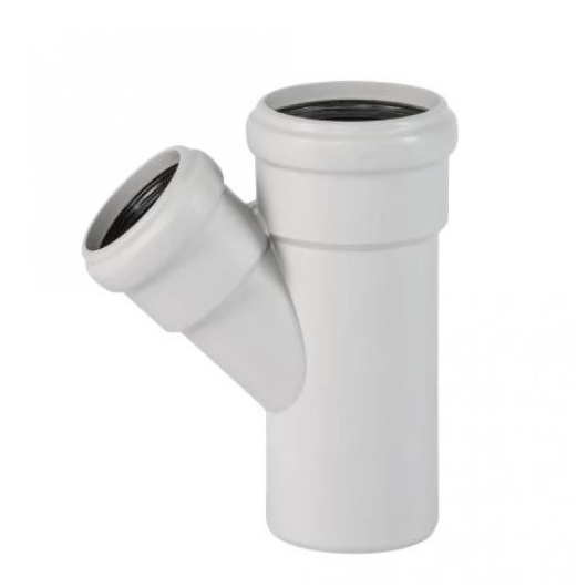 Ostendorf SKOLAN SAFE з'єднувальний тройник 78 мм 45° полипропилен Германия 10 лет гарантии купить в САНН Одесса, изображение 2