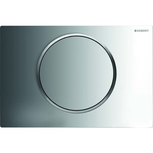 115.758.KH.5 Geberit Sigma10 клавиша з системою змив/стоп,пластик,хром глянець/хром мат./хром глянец купить в САНН Одесса