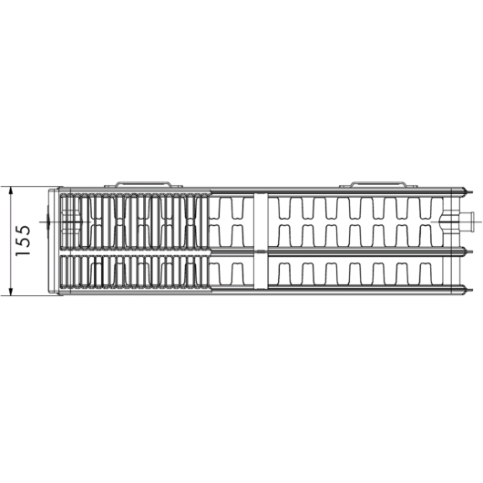 Радиатор стальной 33 K 500x1000 купить в САНН Одесса, изображение 3