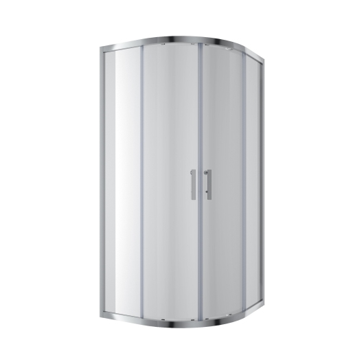 R90RC Душева кабина ROUND полукругла 900x900x1900 мм скло прозоре купить в САНН Одесса