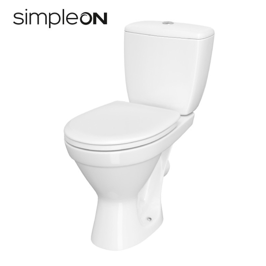 КОМПАКТ 705 CERSANIA SIMPLEON 011 3/6 З ДЮРОПЛАСТОВОЮ КРИШКОЮ СЛІМ З ПЛАВНИМ ЗАКРИВАННЯМ І ФУНКЦІЄЮ ПРОСТОГО ЗНЯТТЯ купить в САНН Одесса