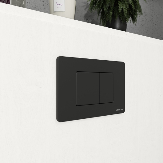 CUBE M панель смыва чорна black matt купить в САНН Одесса, изображение 2