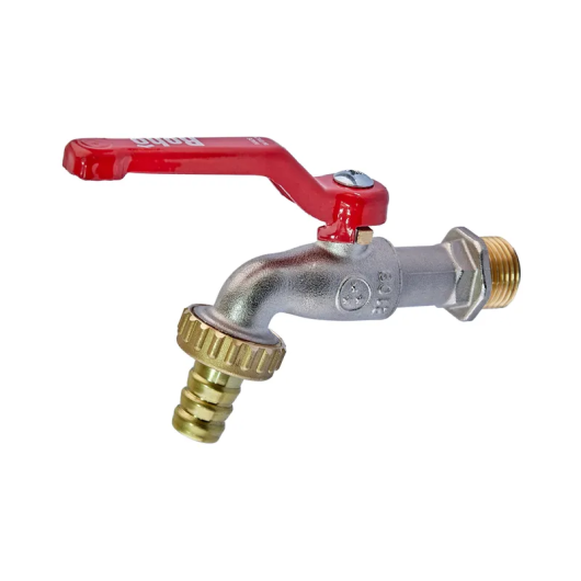 Кран садовый Roho R353-050 -1/2" ручка "рычаг" красная (RO0239) купить в САНН Одесса, изображение 2