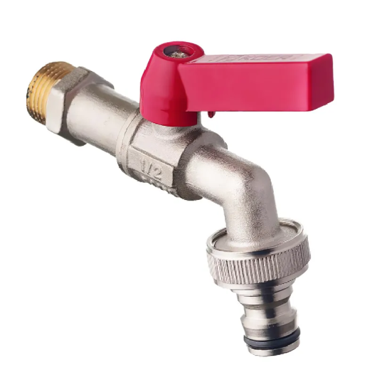 Кран полива с коннектором для быстрого подключения Koer KR.259 - 1/2" (KR3128) купить в САНН Одесса, изображение 2
