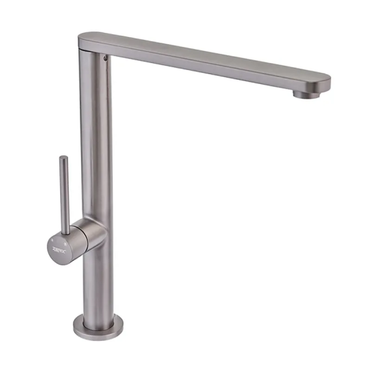 Смеситель для кухни ZERIX KFM-011 Graphite из нерж. стали SUS304 (ZX4865)