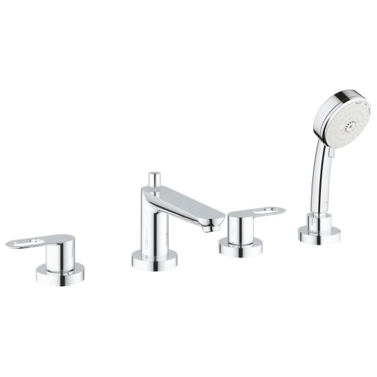 Змішувач на борт ванни на 4 отвори Grohe BauLoop (2511900A)