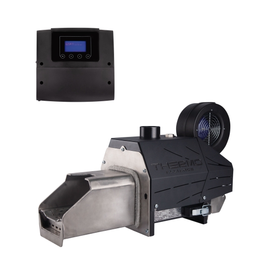Горелка пеллетная Thermo Alliance Evo 25 кВт в комплекте с шнеком+360 Plum