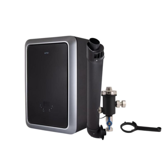 Котел газовый Airfel Maestro 24 кВт+Комплект для коаксиального дымохода 1000 мм, 60/100+SD FORTE сепаратор шлама с магнитом 3/4   SF129W20
