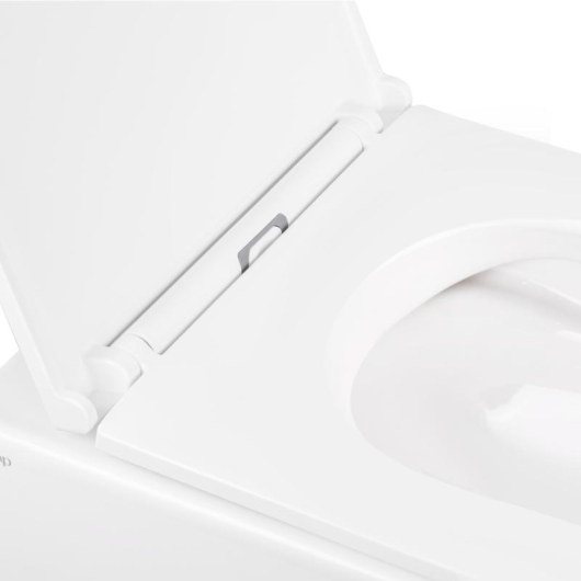 Унитаз подвесной Qtap Robin безободковый с сиденьем Soft-close QT1333046ENRW, изображение 3
