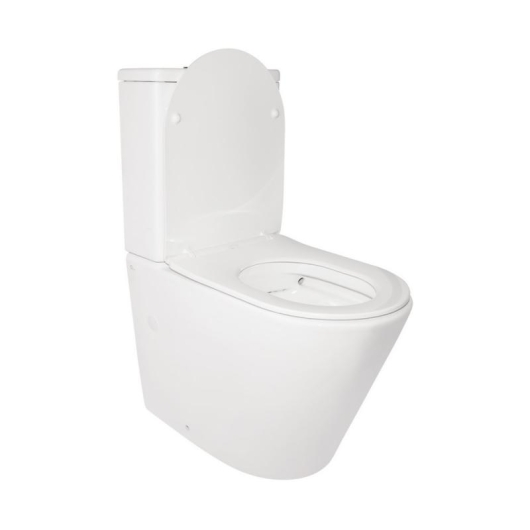 Унитаз-компакт Qtap Stork безободковый с сиденьем Soft-close QT15222179W, изображение 11